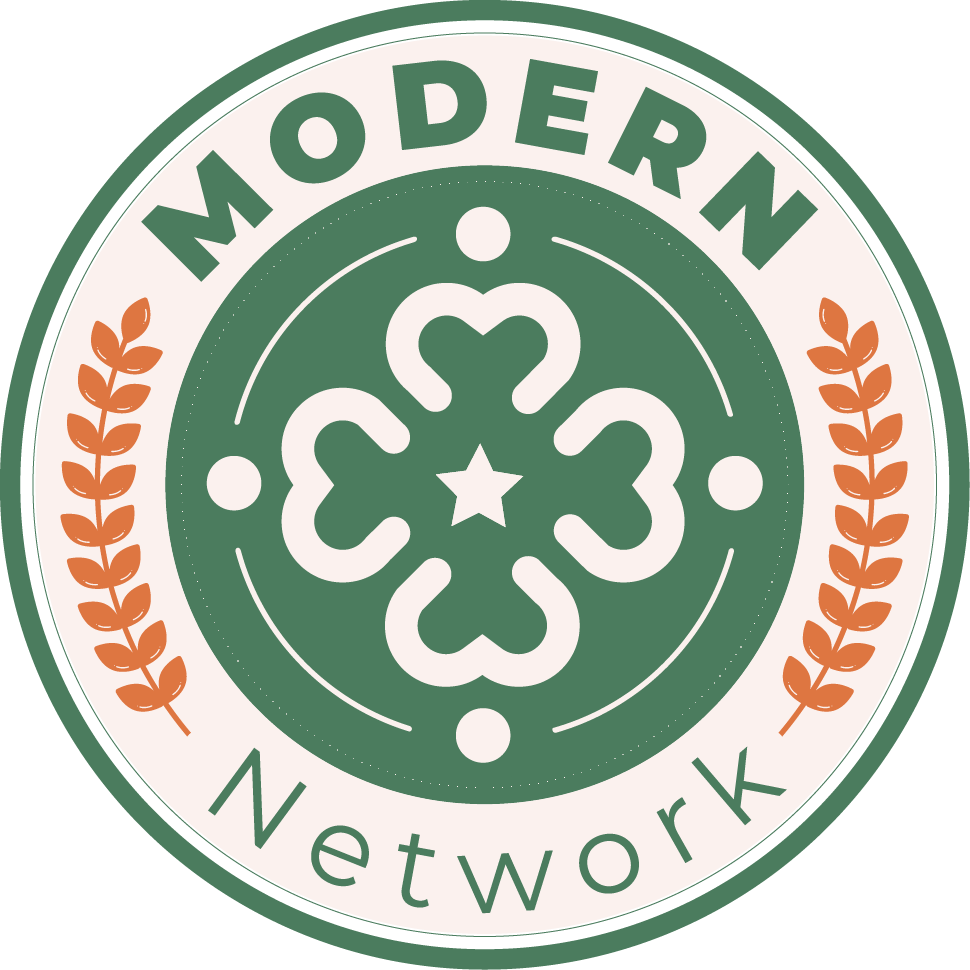 logo modern network member